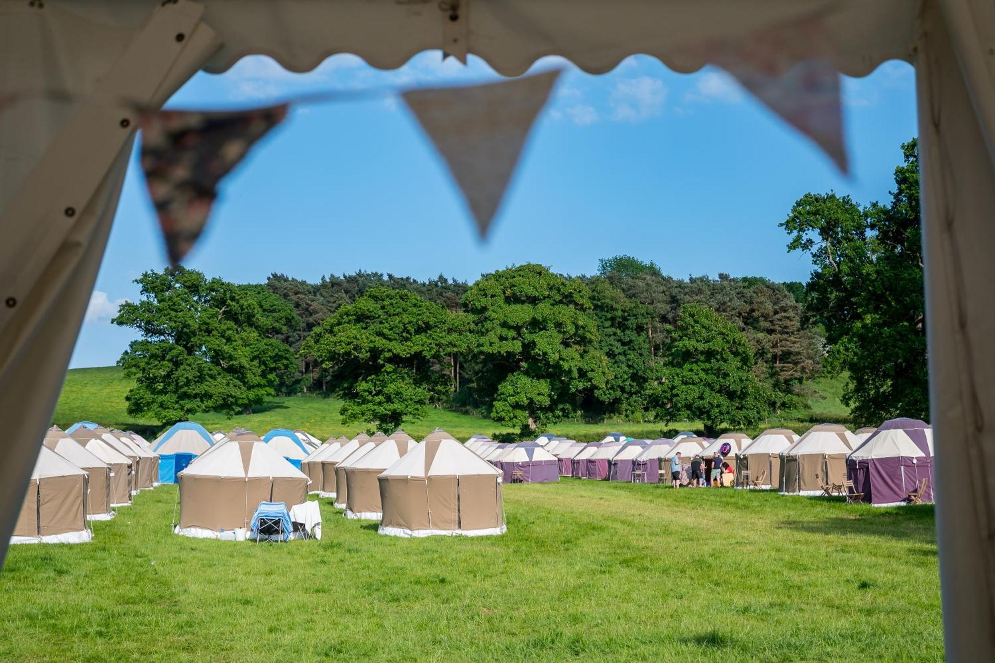 Festival Yurts Hay-On-Wye Hotel ภายนอก รูปภาพ