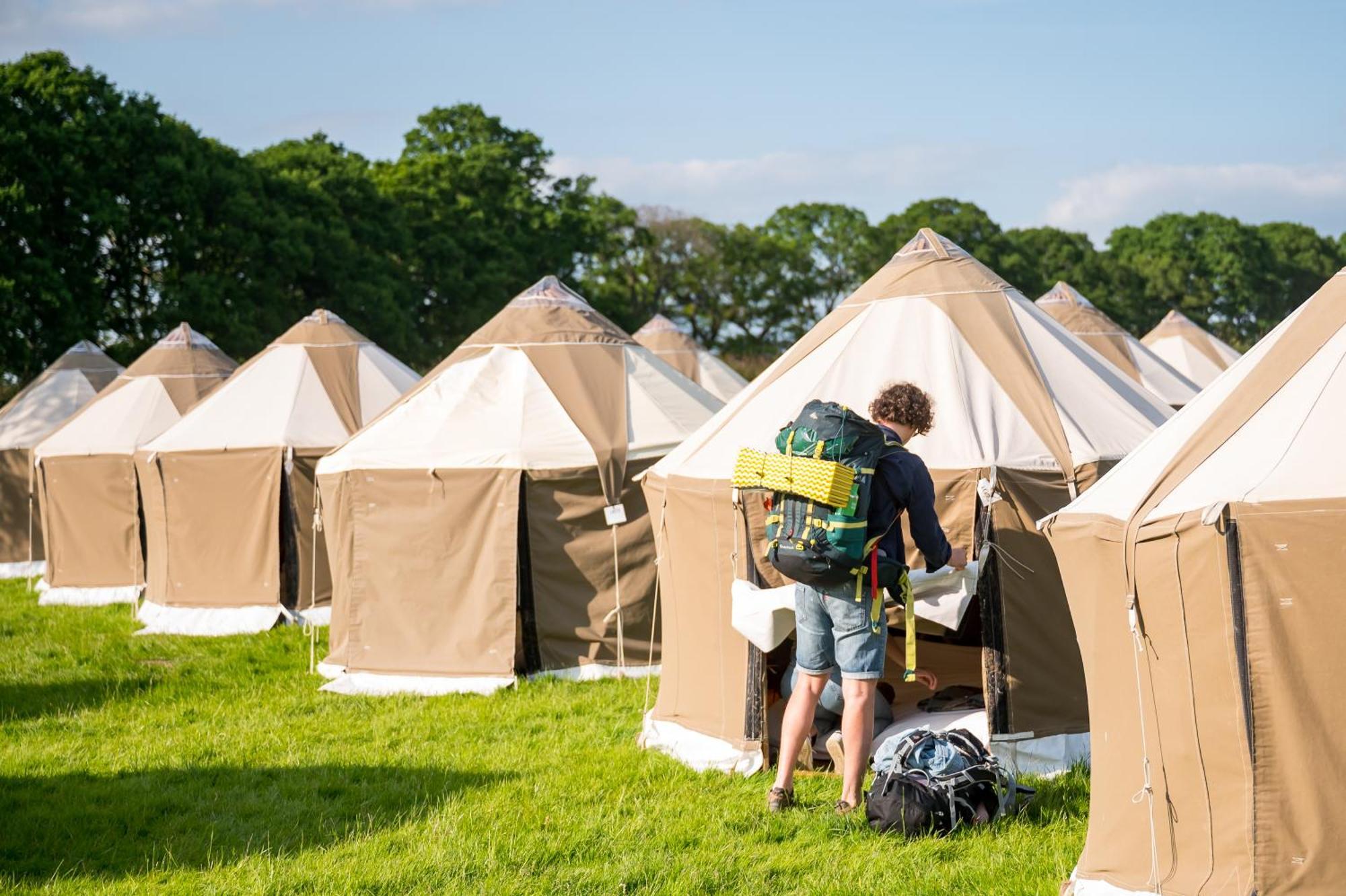 Festival Yurts Hay-On-Wye Hotel ภายนอก รูปภาพ